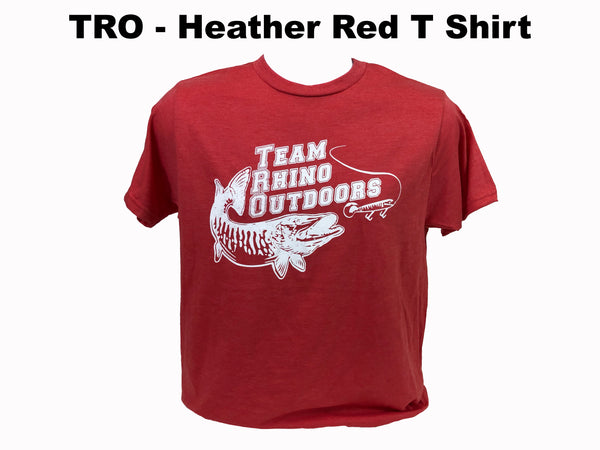 TRO - Heather Red Bi Blend T Shirt