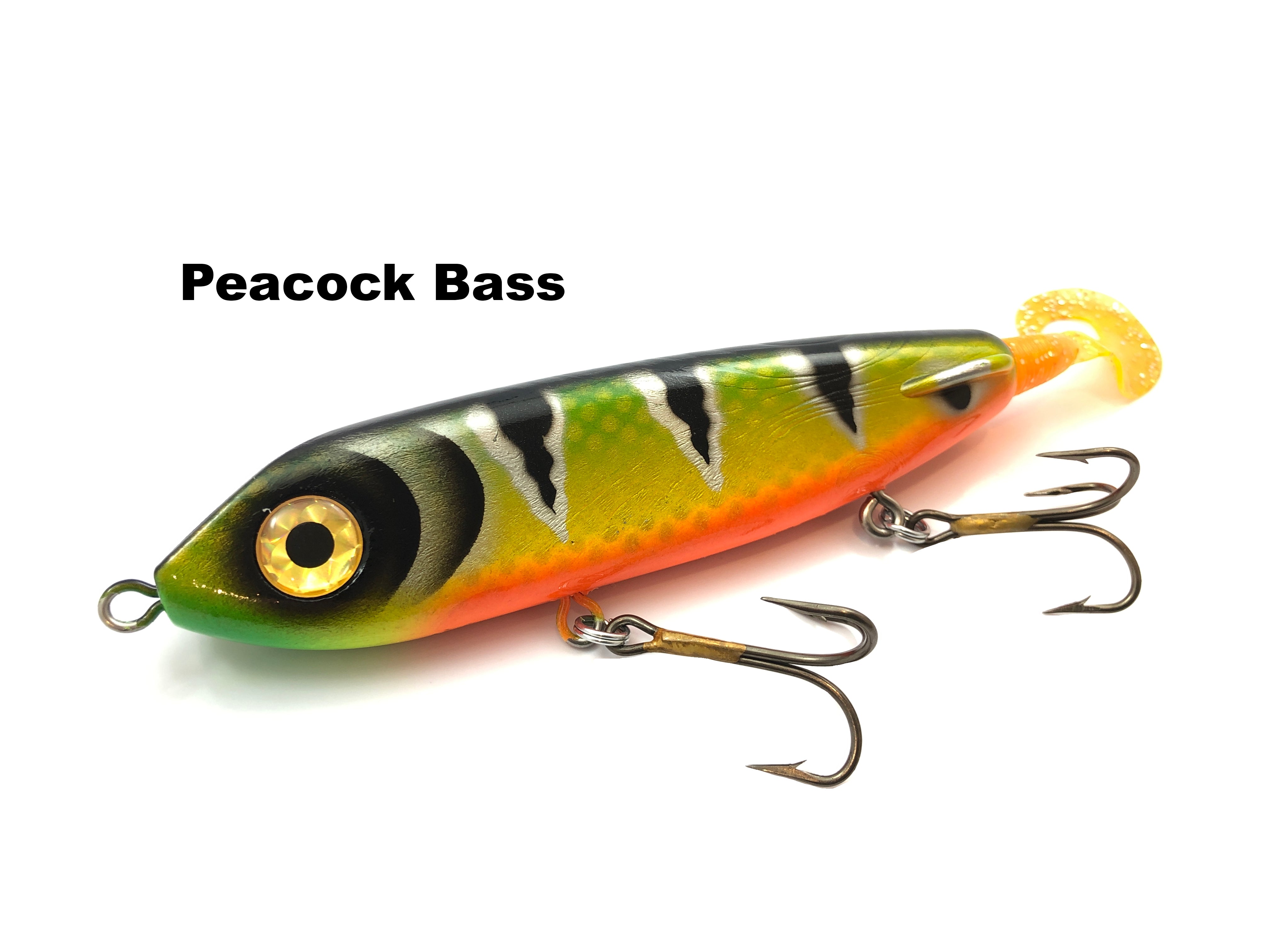 Peacock Bass Jigs - Curly Tail Twisted Joe - Bucktail Fishing Lures