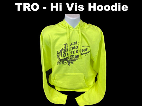 Team Rhino Outdoors - Hi Vis Hoodie (2XL Only)