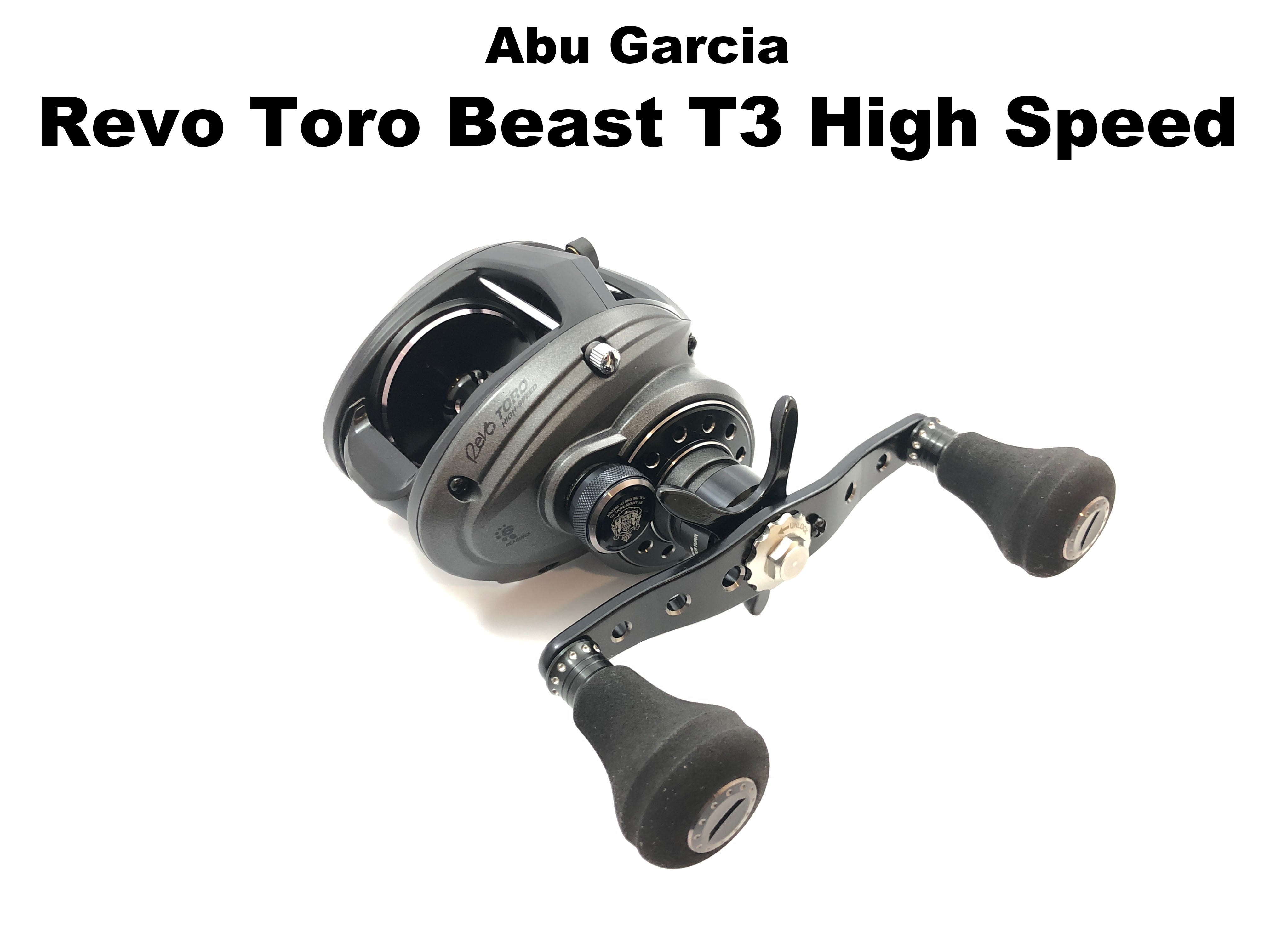 Abu Garcia Revo Toro Beast T3 High Speed Reel (Paddle Handle)