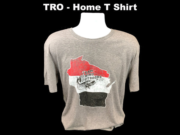 TRO - "Home" Short Sleeve Heather Grey T Shirt