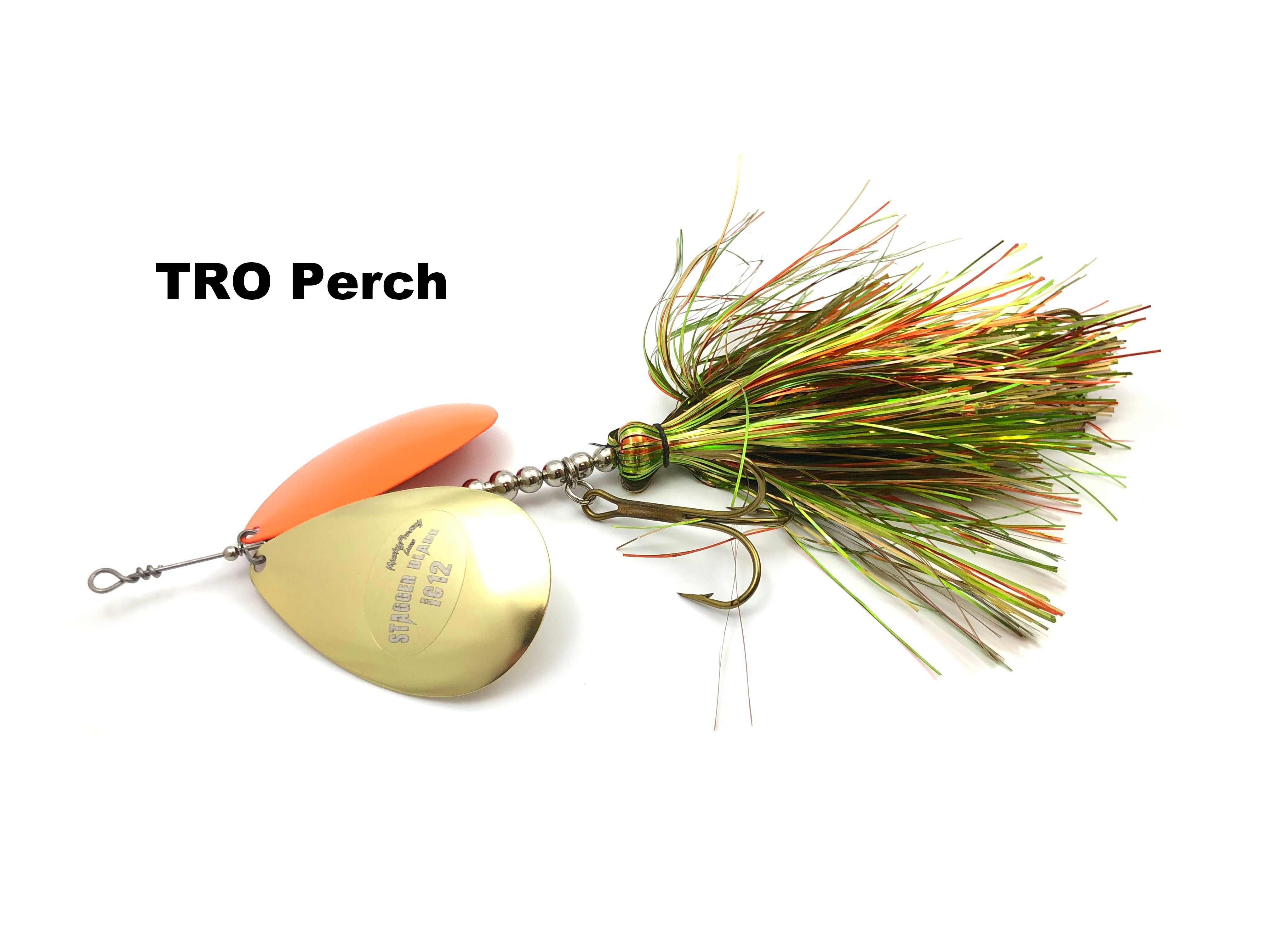 Musky Frenzy Lures NEW IC12 Stagger Blade – Team Rhino Outdoors LLC