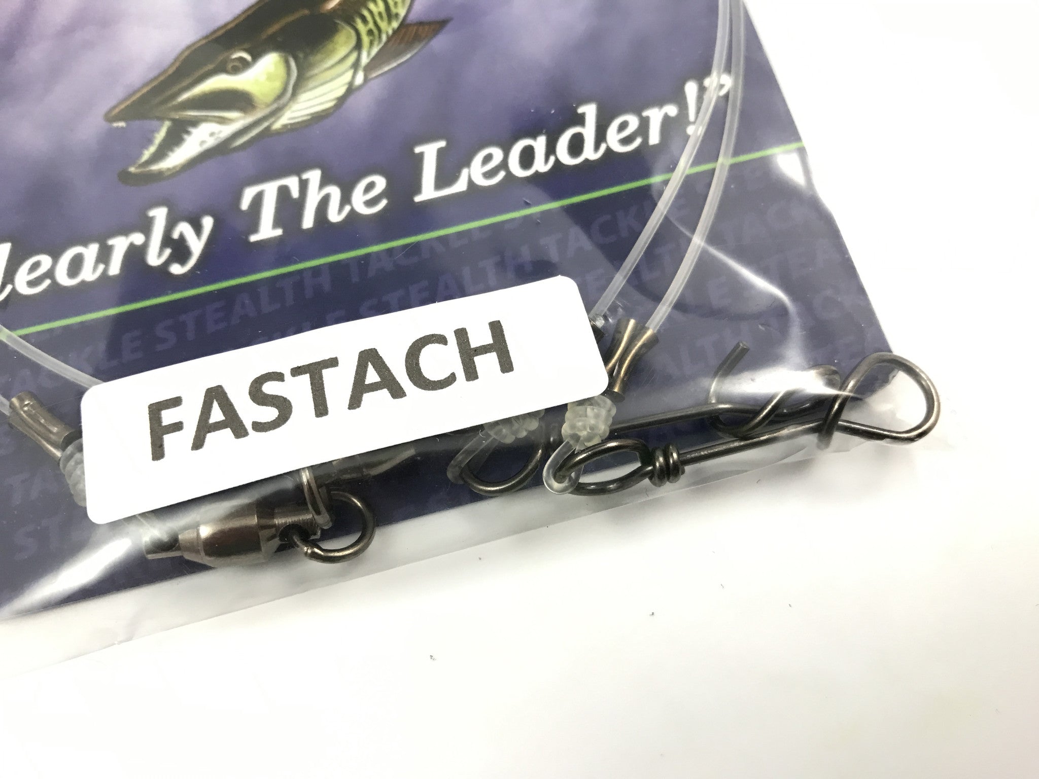 Stealth Tackle - 100# Fluorocarbon Fastach Leaders (ST100 Fastach 2 Pa –  Team Rhino Outdoors LLC