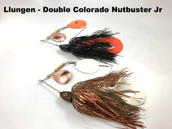 Llungen Lures Double Colorado Nutbuster Jr Hybrid