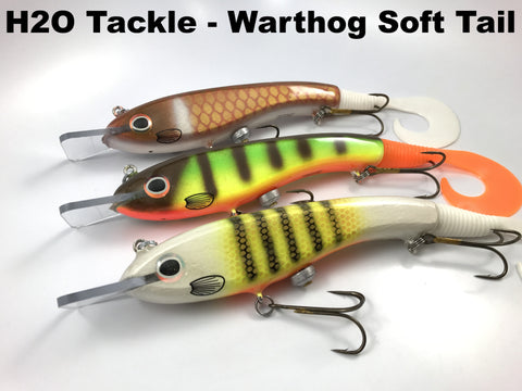 H2O Tackle Warthog Soft Tail