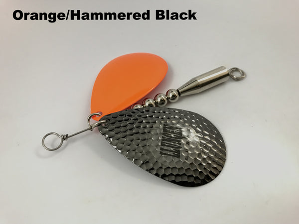 Llungen #9 Osprey Blade Attachment - Orange/Hammered Black