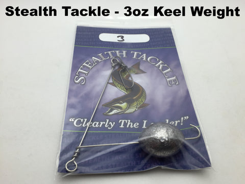 Stealth Tackle - 3oz Trolling Keel Weight (KW3)