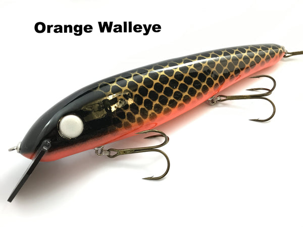Phantom Lures 12" Hex - Orange Walleye