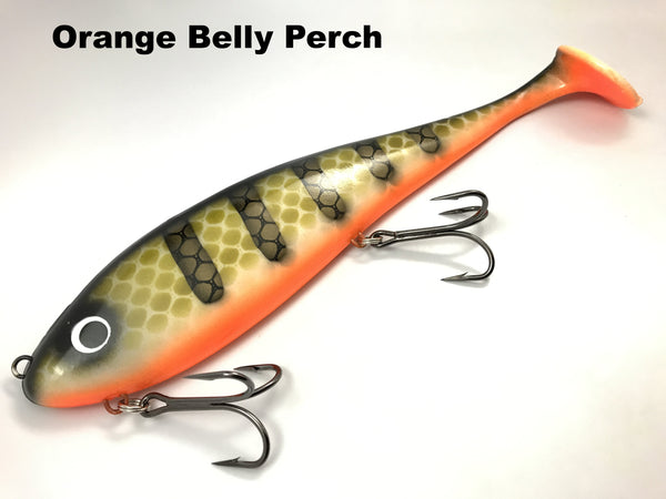Musky Innovations Magnum Swimmin' Dawg - Orange Belly Perch