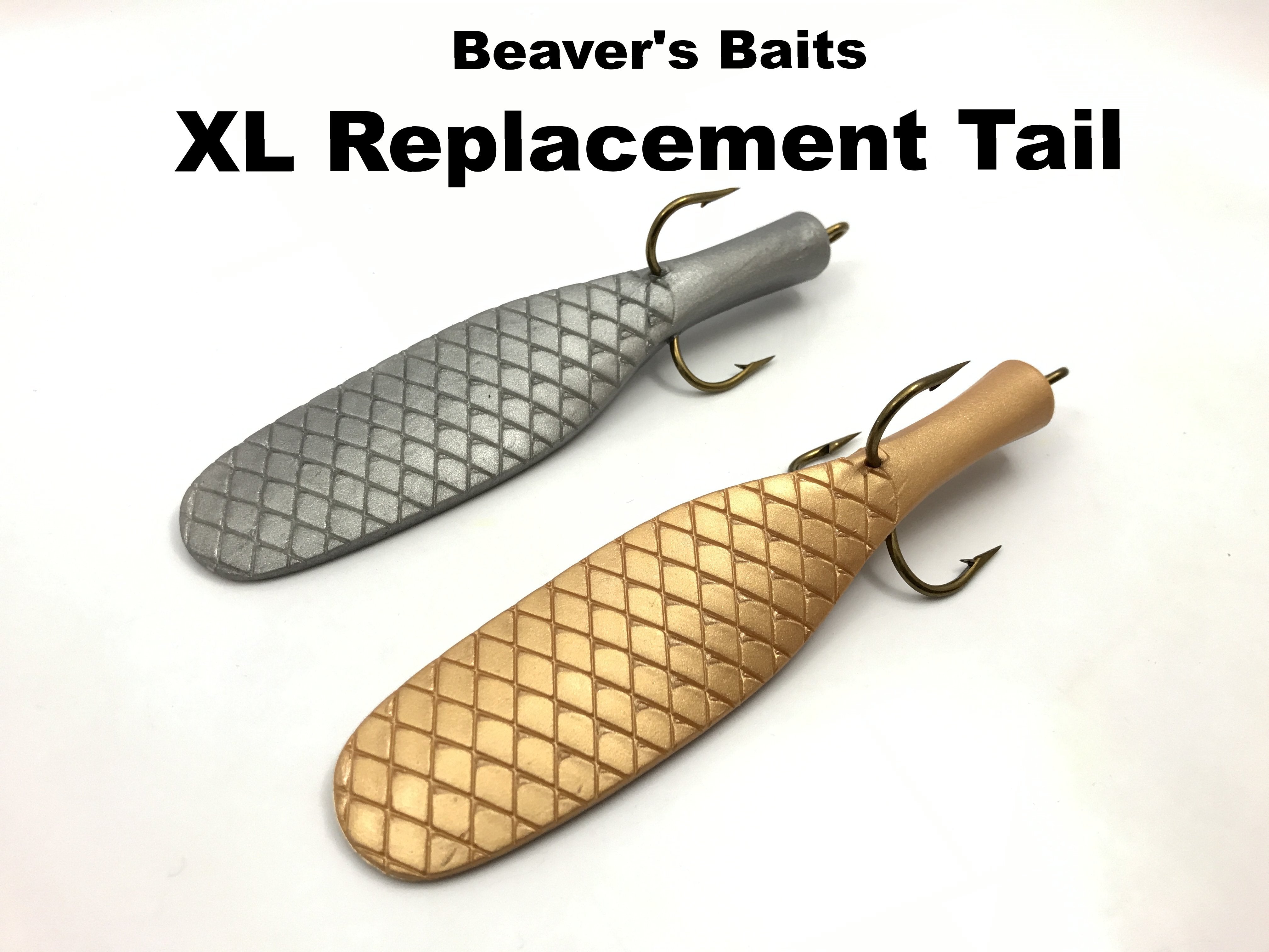 Beaver's Baits XL Baby Beaver Replacement Tail – Team Rhino Outdoors LLC