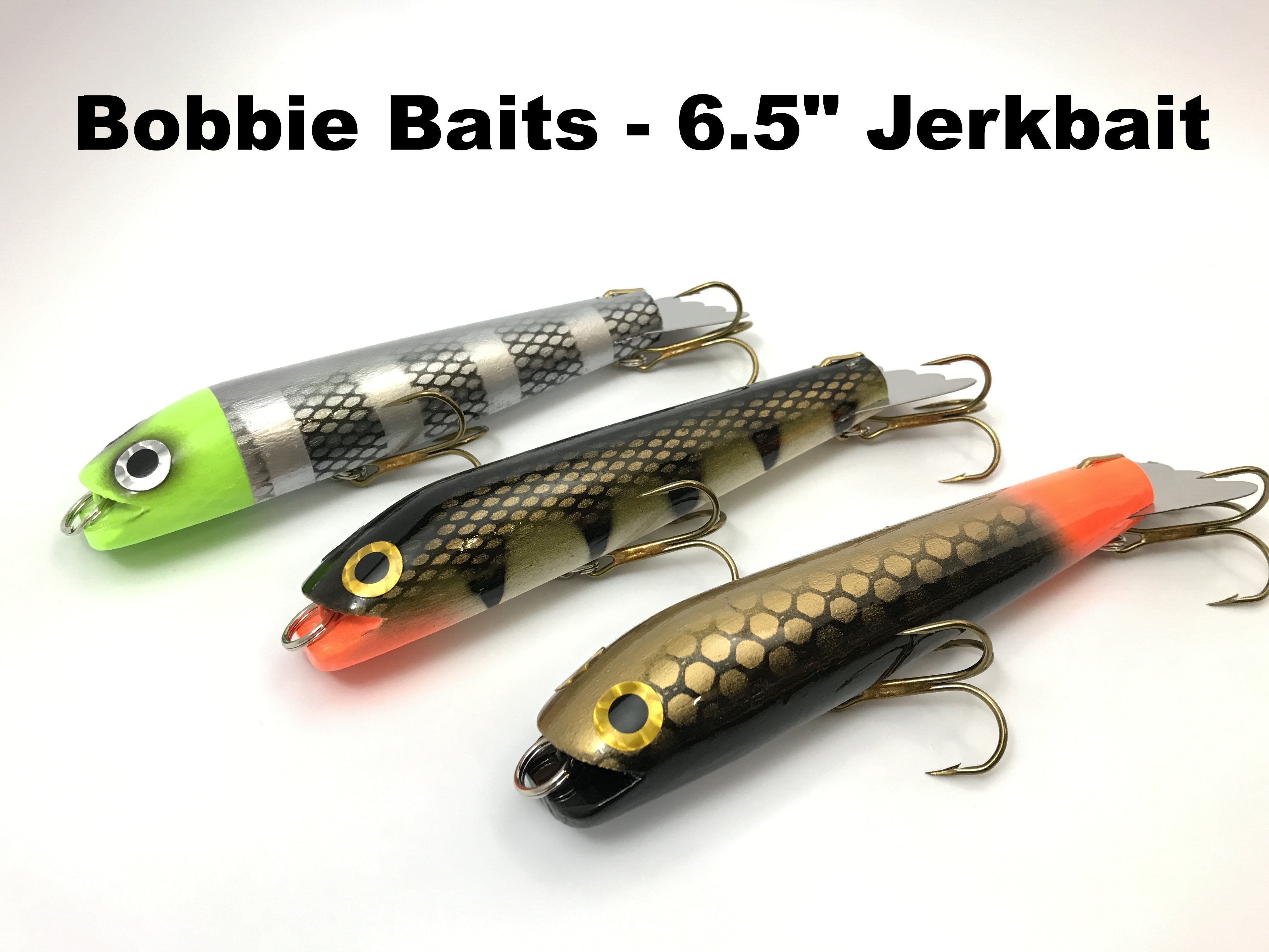 Bobbie Baits 6.5 Jerkbait – Team Rhino Outdoors LLC