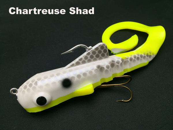 Musky Innovations Spring Dawg - Chartreuse Shad