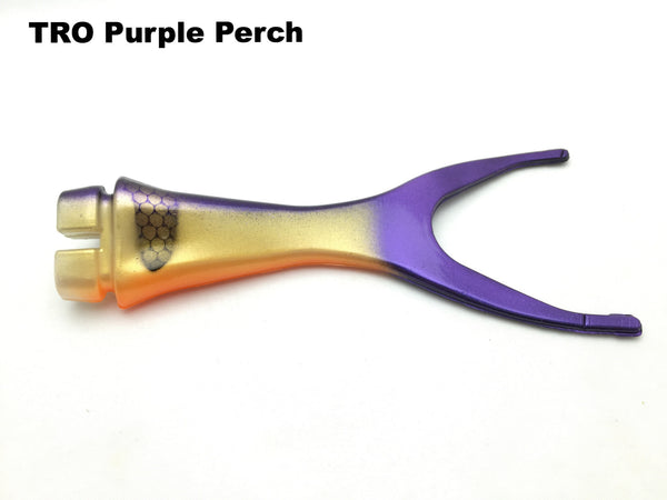 Musky Innovations Shallow Invader Replacement Tails - TRO Purple Perch