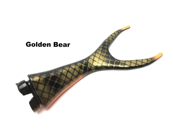 Musky Innovations Shallow Invader Replacement Tails - Golden Bear