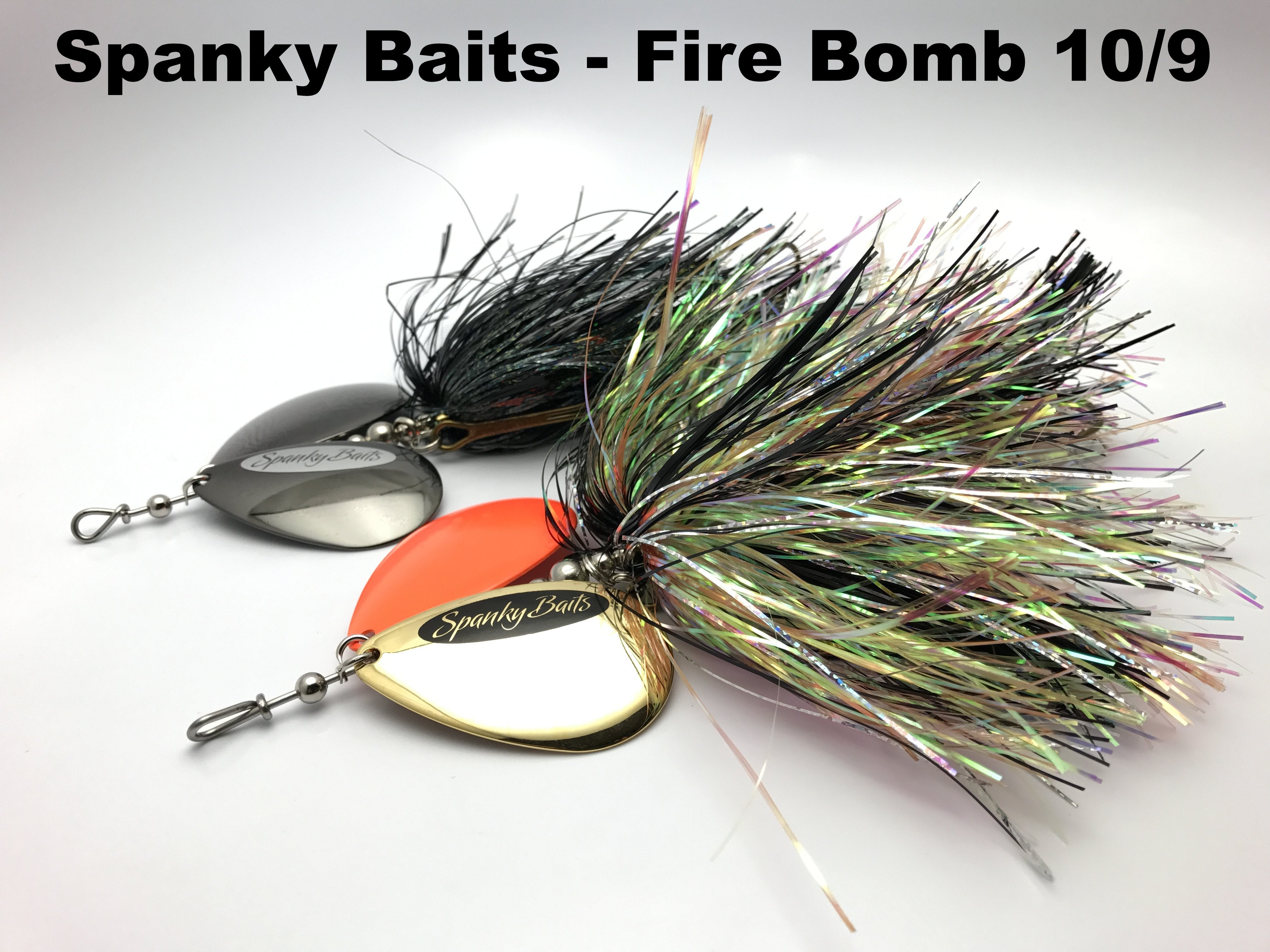 Spanky Baits Fire Bomb (10 - 9 Blades) – Team Rhino Outdoors LLC