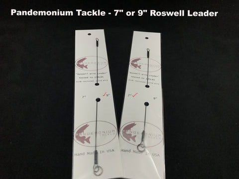 Pandemonium Tackle 7" or  9" Roswell Leader