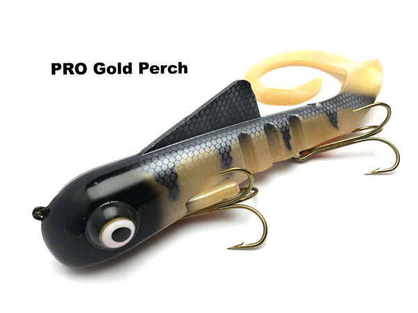 Musky Innovations PRO Mag Dawgs - PRO Gold Perch