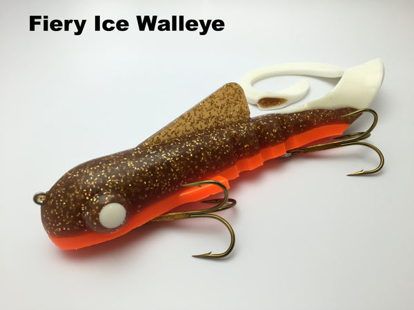 Musky Innovations Pounder Bull Dawg (Super Mag) - Fiery Ice Walleye
