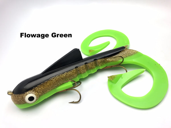 Musky Innovations Magnum Double Dawg - Flowage Green