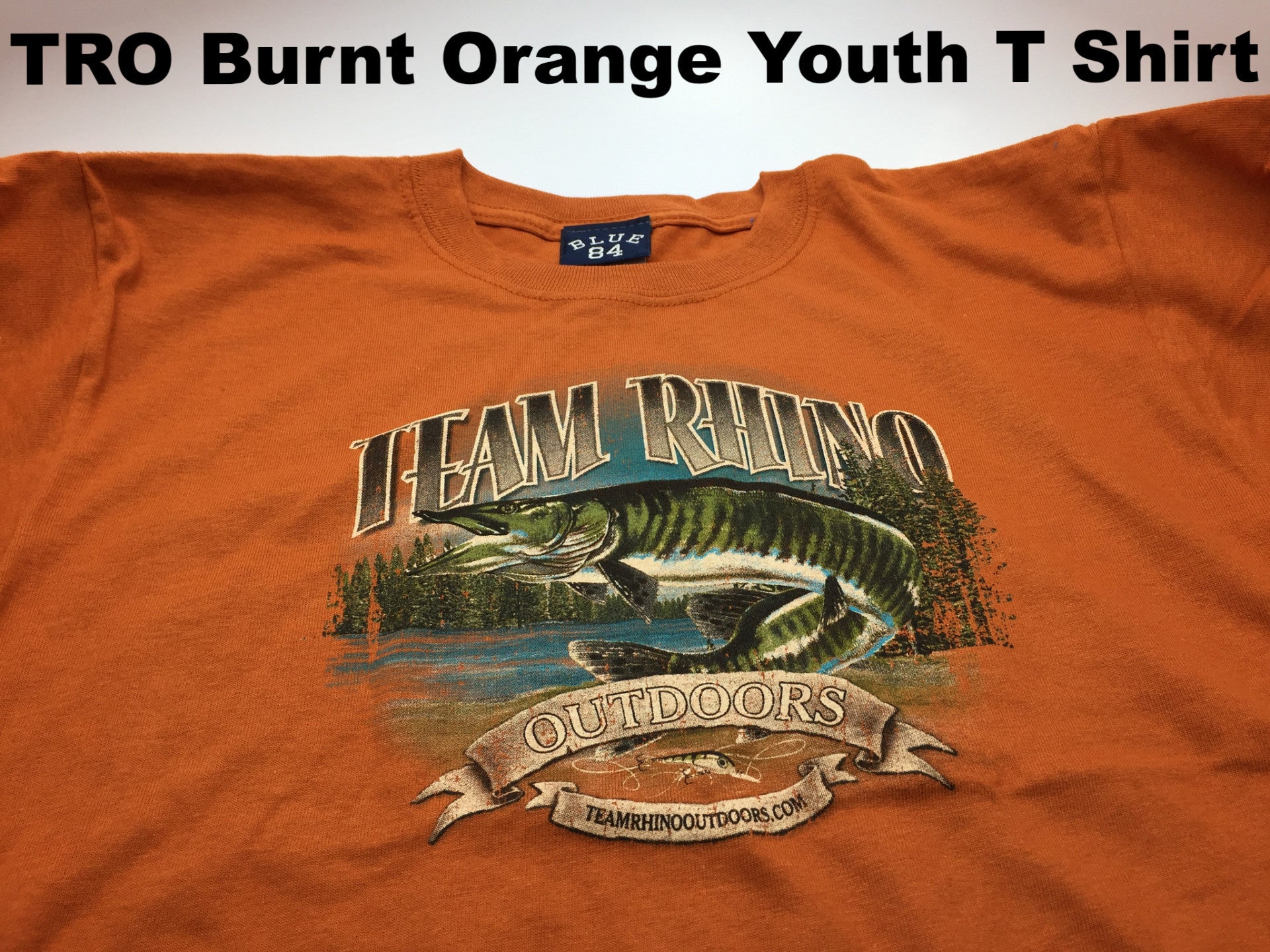 TRO - Burnt Orange Youth T Shirt (XL Only)