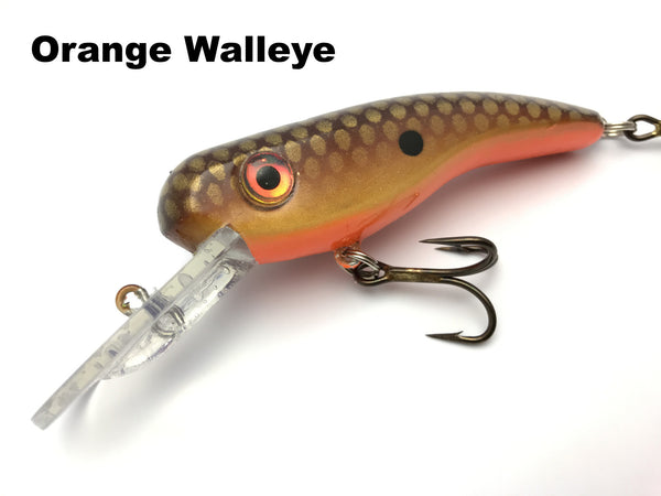 Llungen Lures .22 Short - Orange Walleye