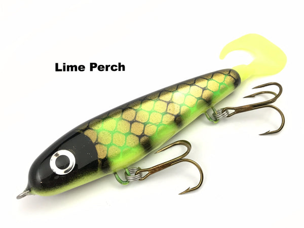 Phantom Lures 6" Phantom Soft Tail - Lime Perch