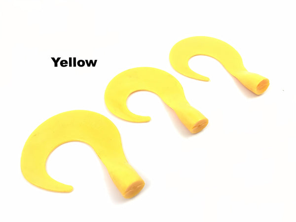 Phantom Lures 7.5" Replacement Tails - Yellow