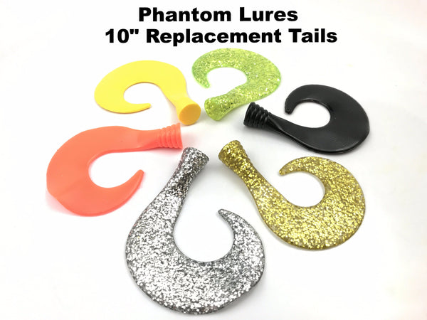 Phantom Lures 10" Replacement Tails