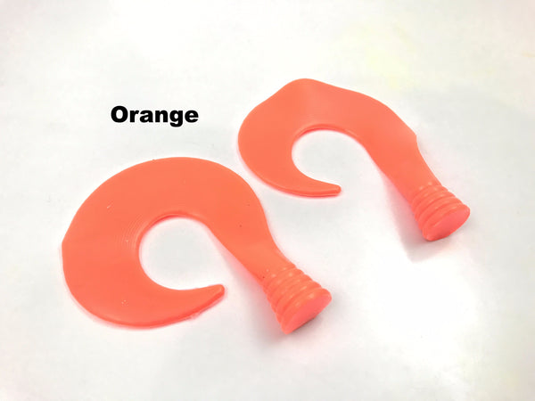 Phantom Lures 10" Replacement Tails - Orange