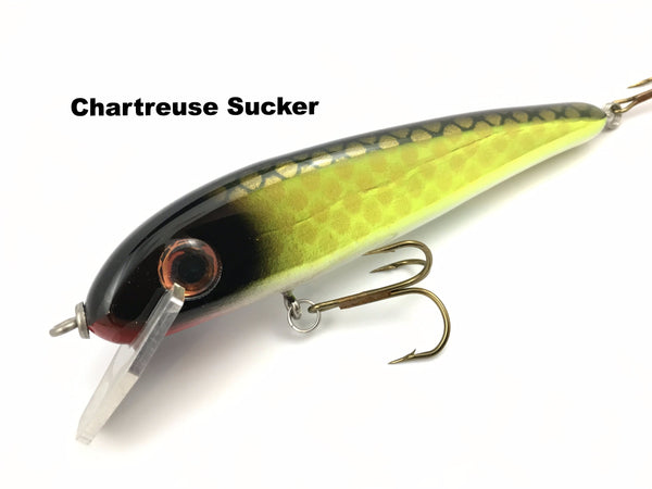 Phantom Lures 7.5" Hex - Chartreuse Sucker