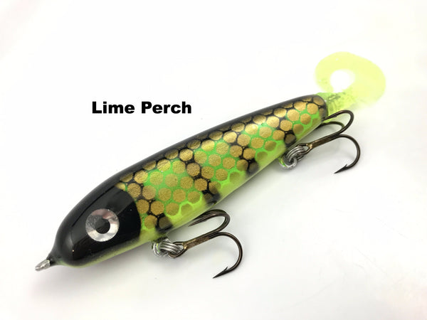 Phantom Lures 4" Phantom Soft Tail - Lime Perch