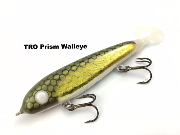 Phantom Lures 4" Phantom Soft Tail - TRO Prism Walleye