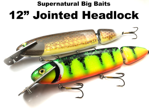 Supernatural Big Baits Jointed 12" Headlock - Very Limited