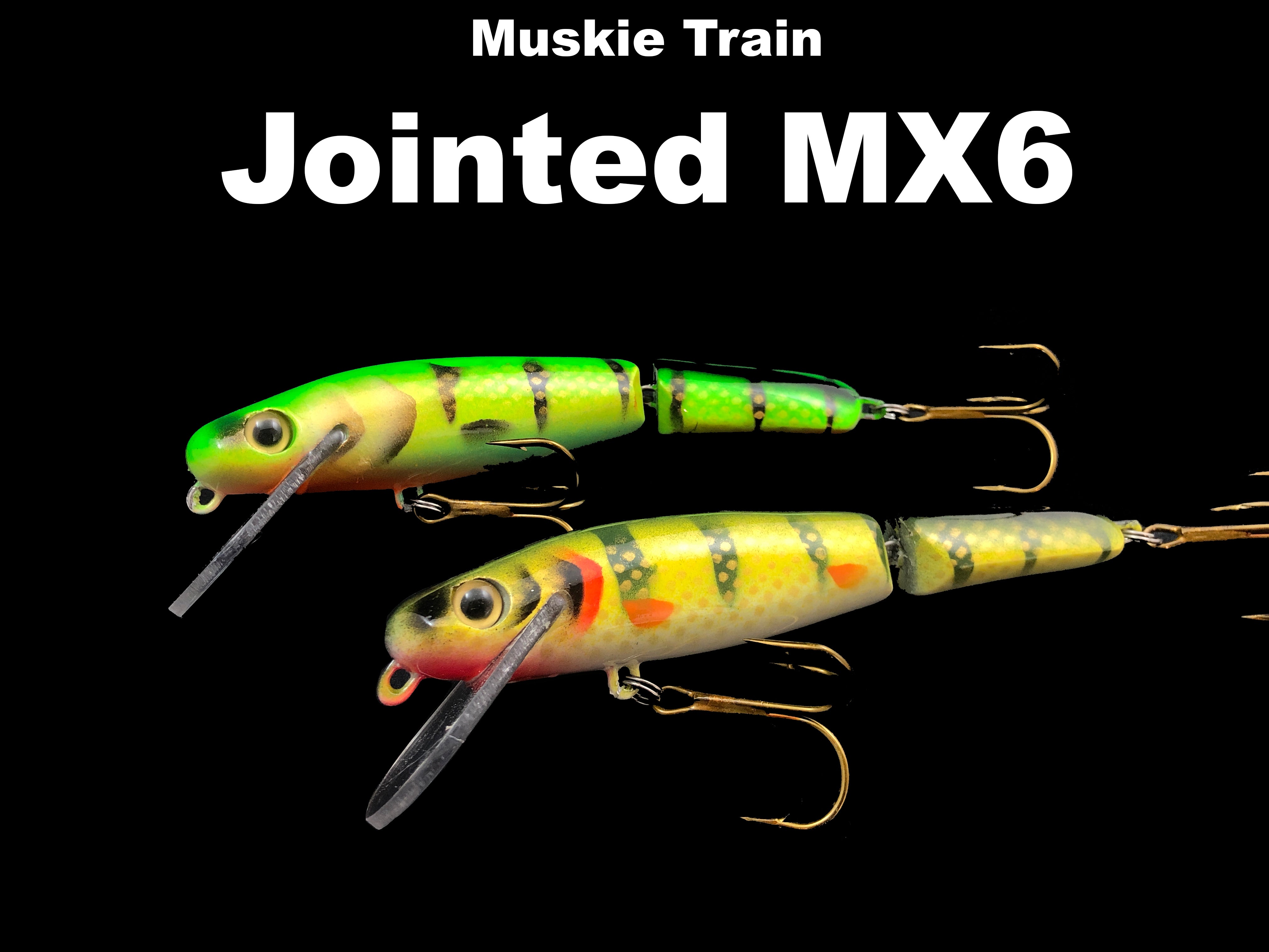 Big Jointed Musky Lures! 