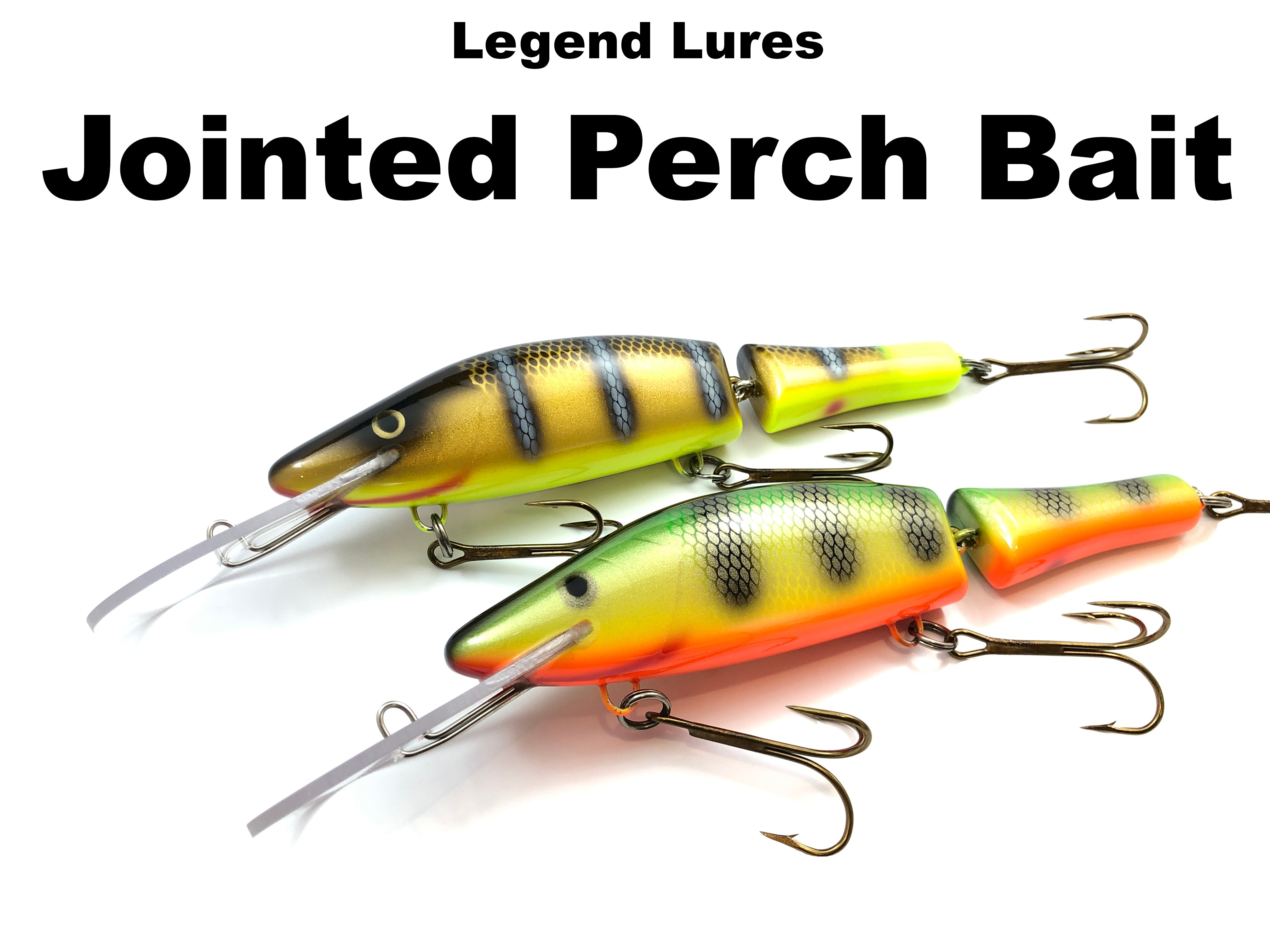 Perch fishing on lures 
