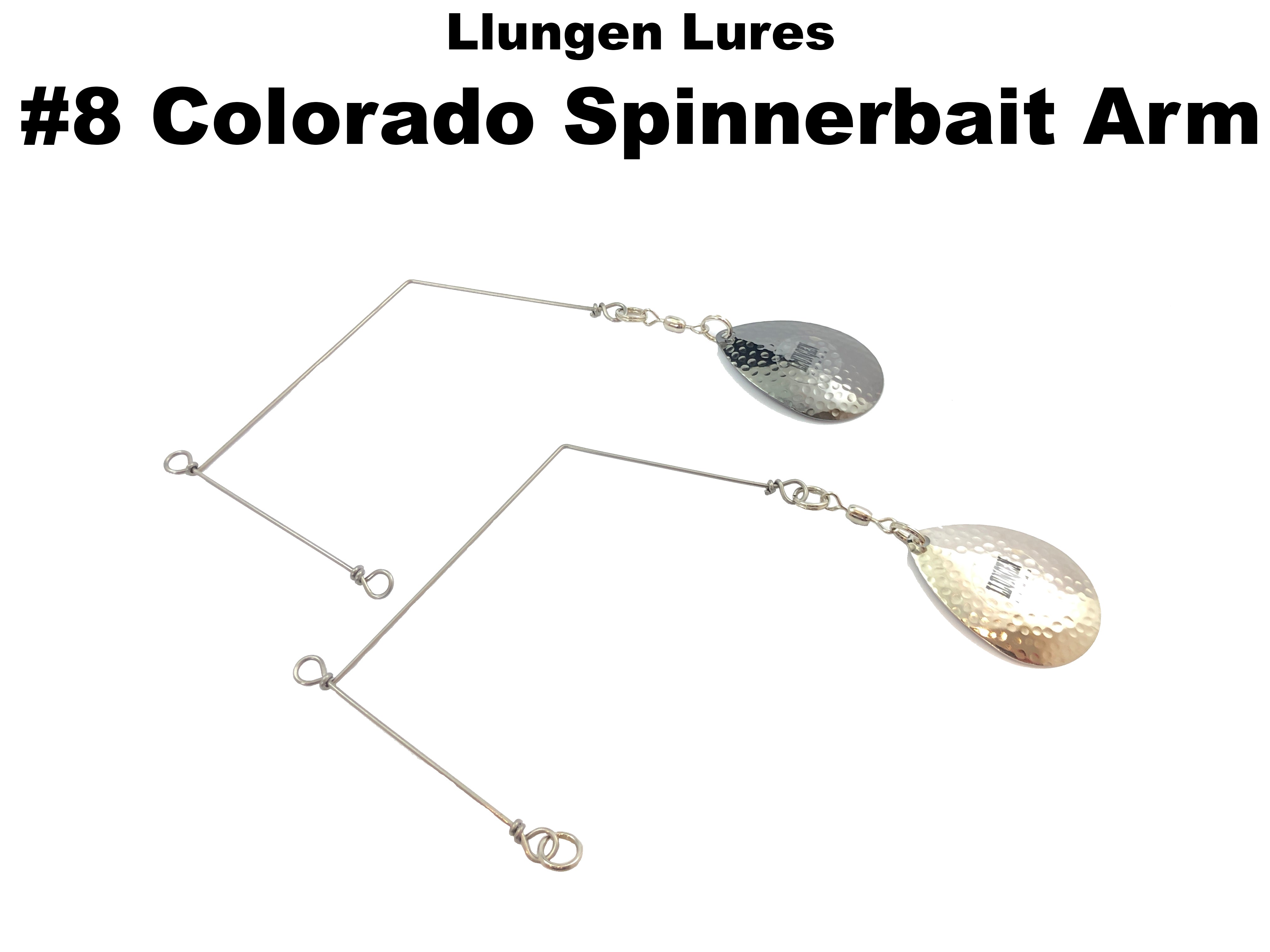 colorado arnies fishing lures Llungen Lures #8 Colorado Spinnerbait Arm – Team Rhino Outdoors LLC