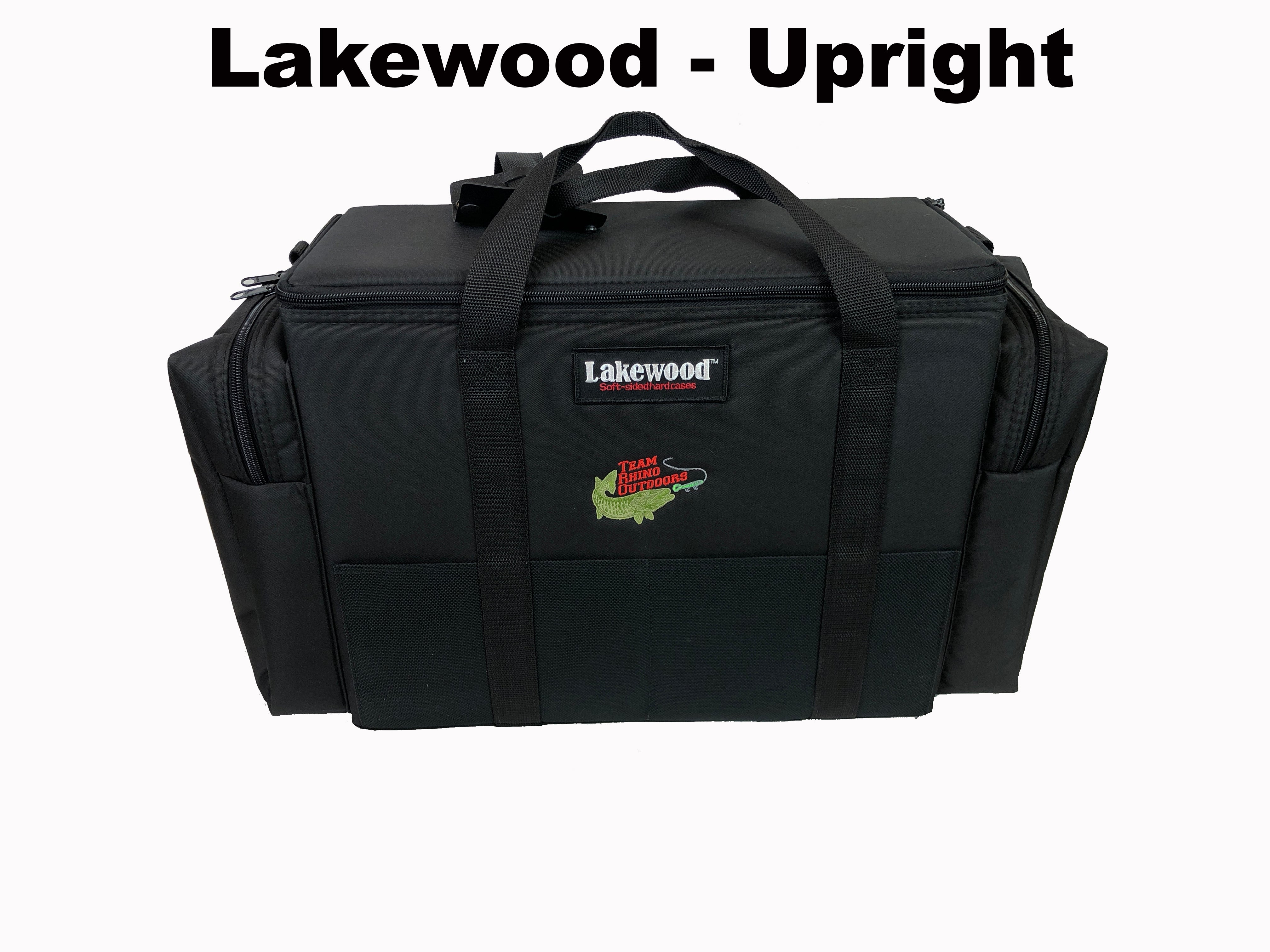 Lakewood Musky Upright Tackle Box Black