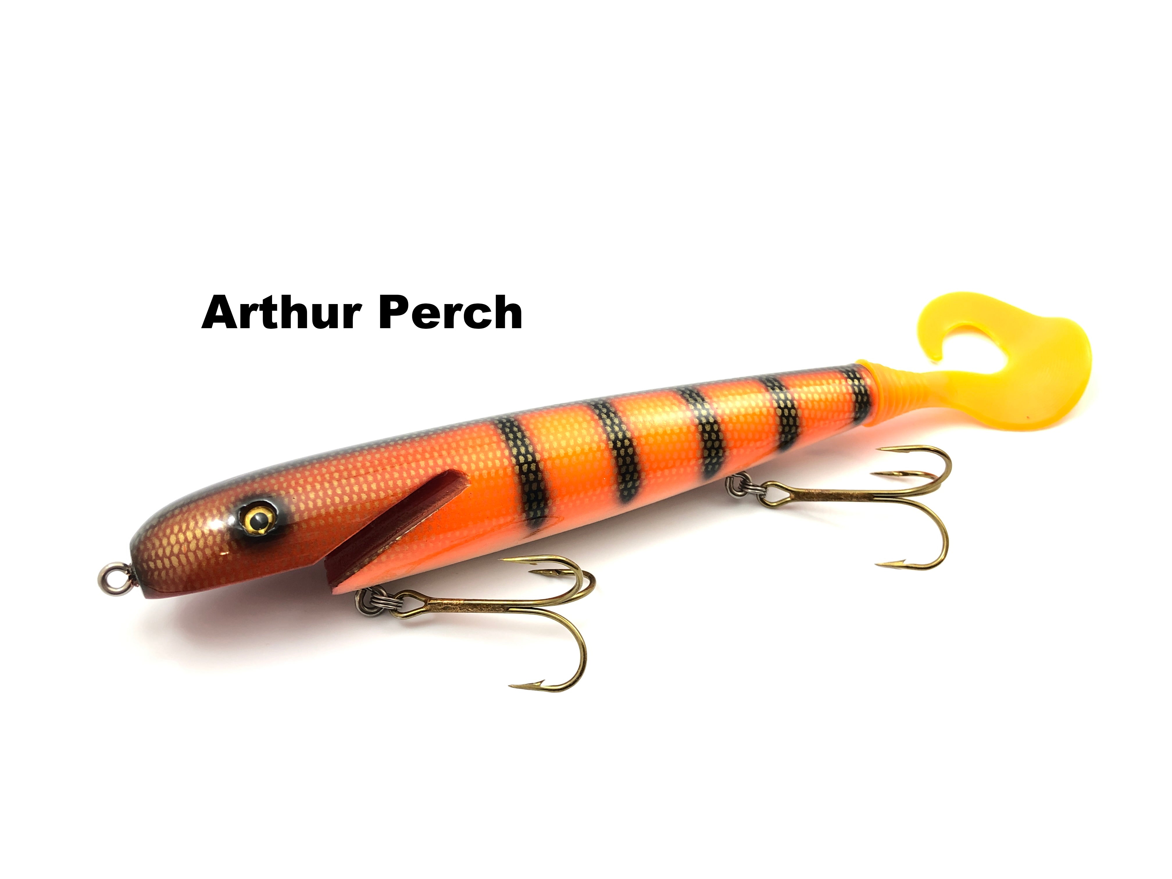 decorative repeller fishing lures Leo Lures 8" Jerk Rubber Tail – Team Rhino Outdoors LLC
