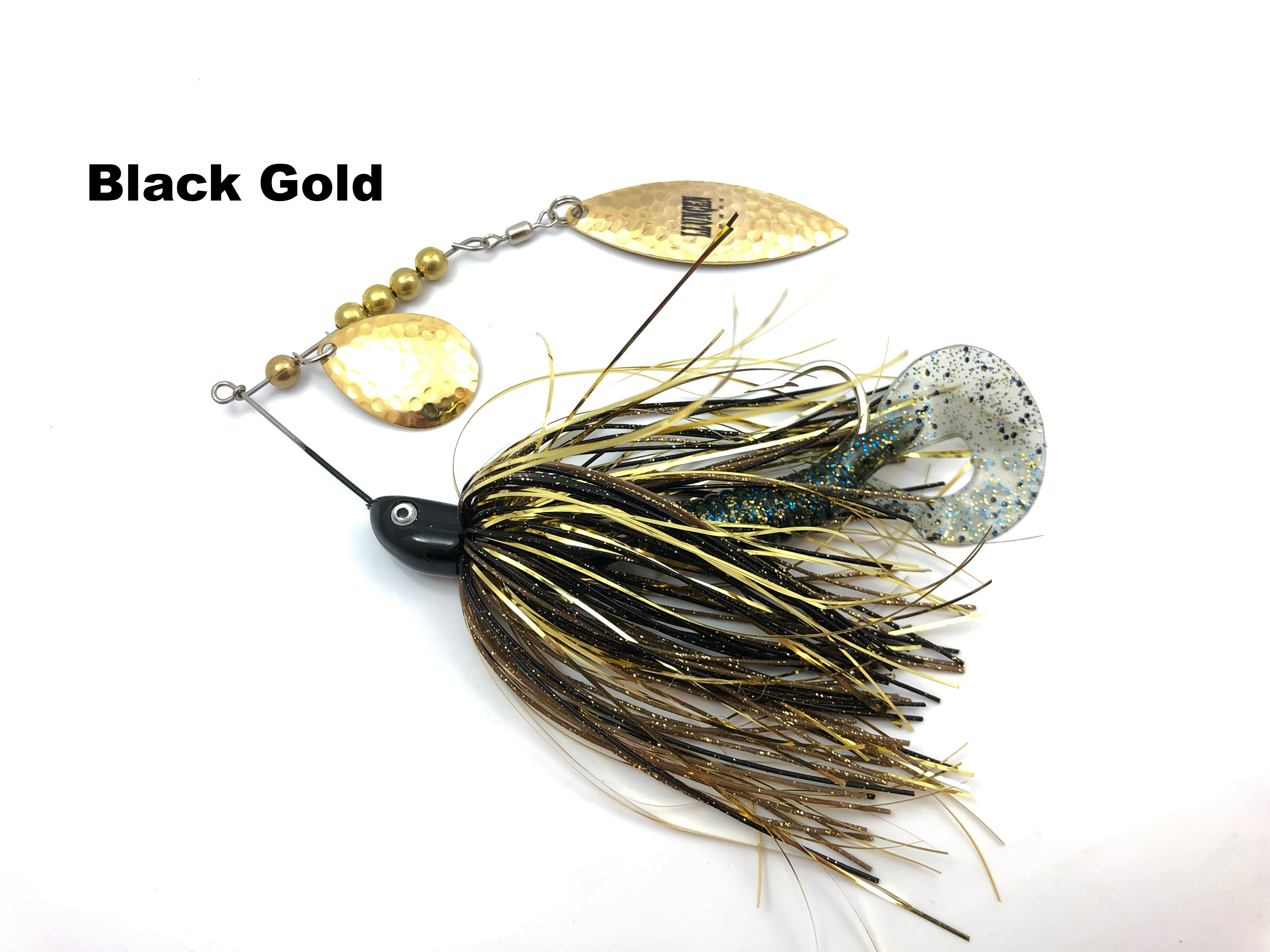 black and gold fishing lures Llungen Lures Lil' Deuce Hybrid – Team Rhino Outdoors LLC