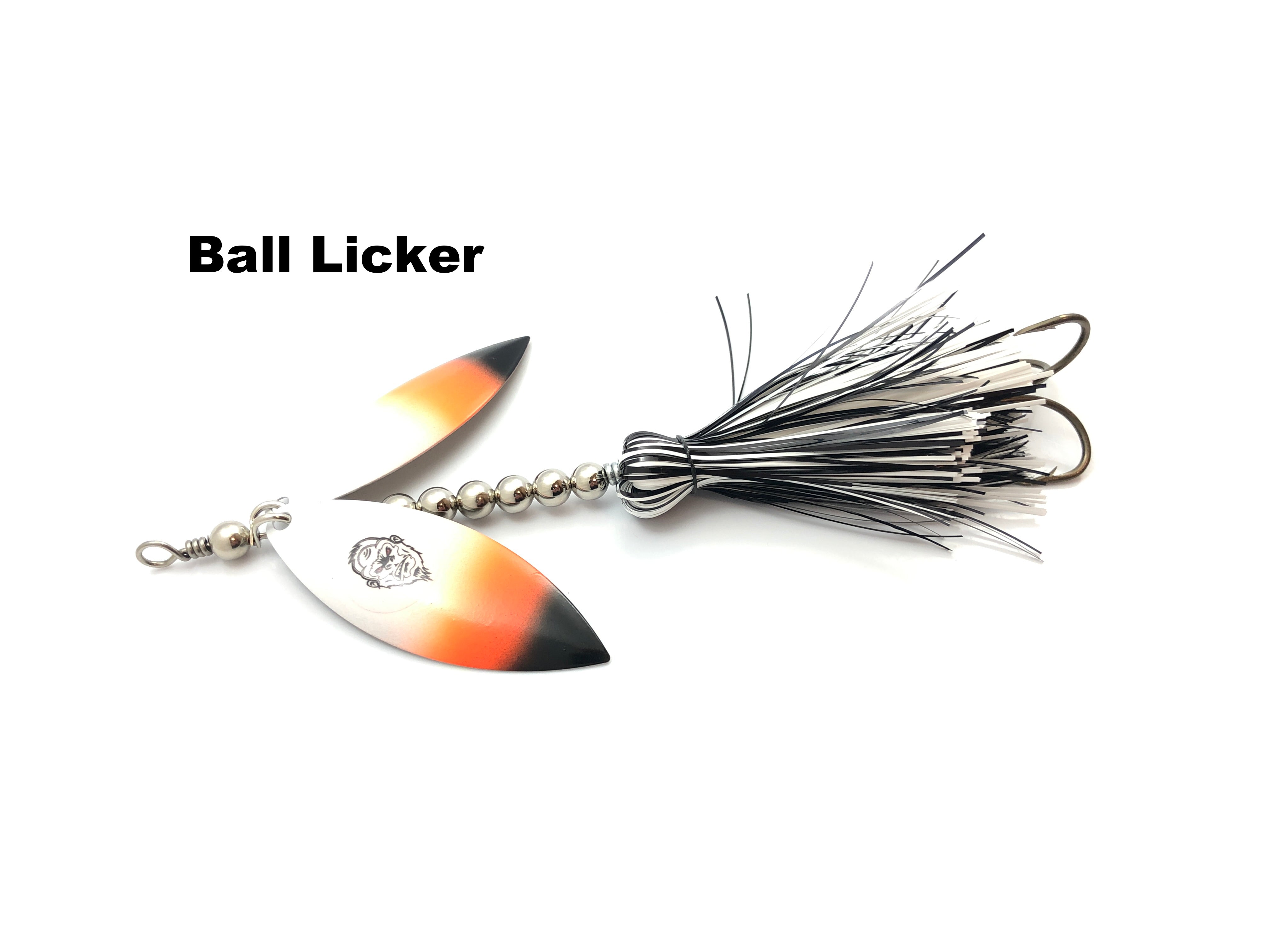 ball tail fishing lures Sasquatch Lure Co. Lil' Willy Double 6 Willow Tinsel Tail – Team Rhino Outdoors LLC