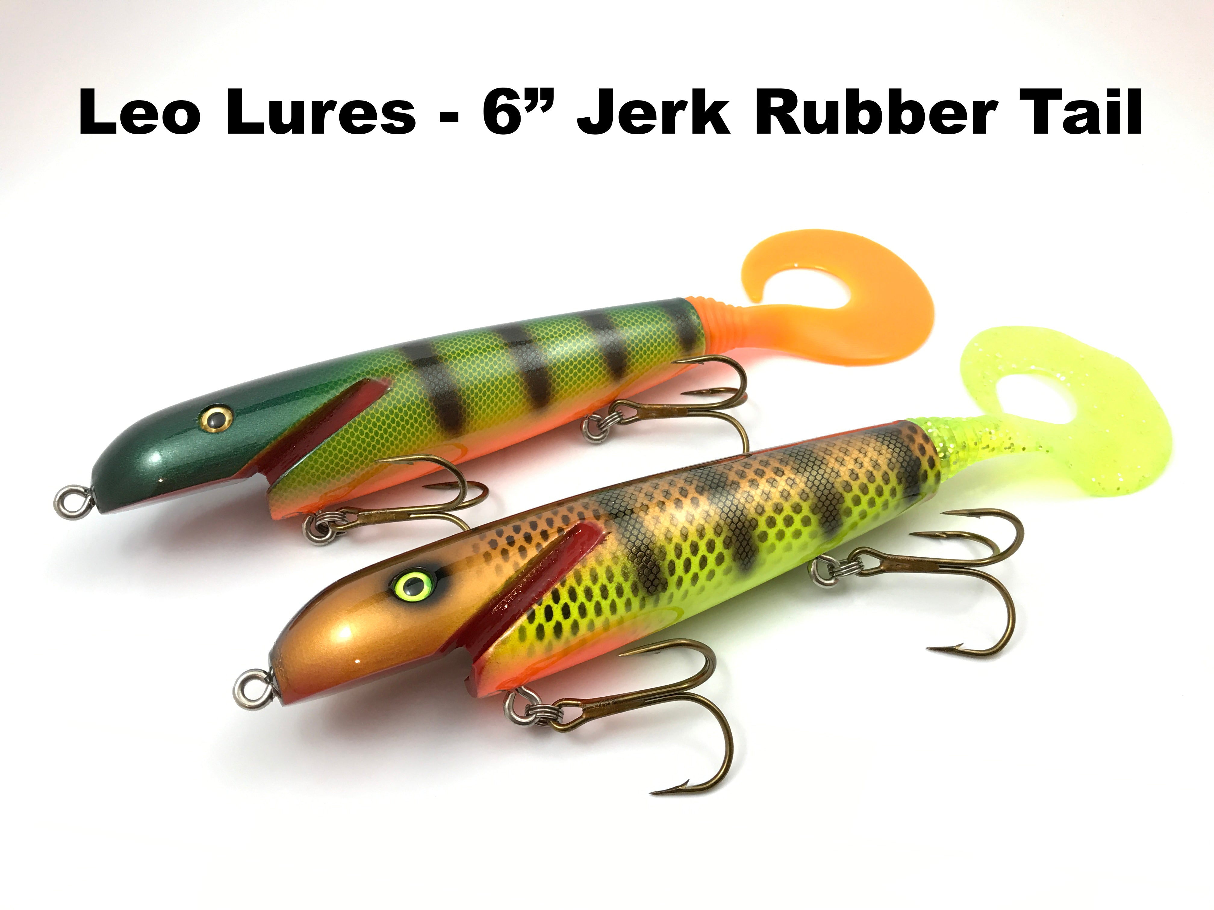 Leo Lures 6 Jerk Rubber Tail – Team Rhino Outdoors LLC