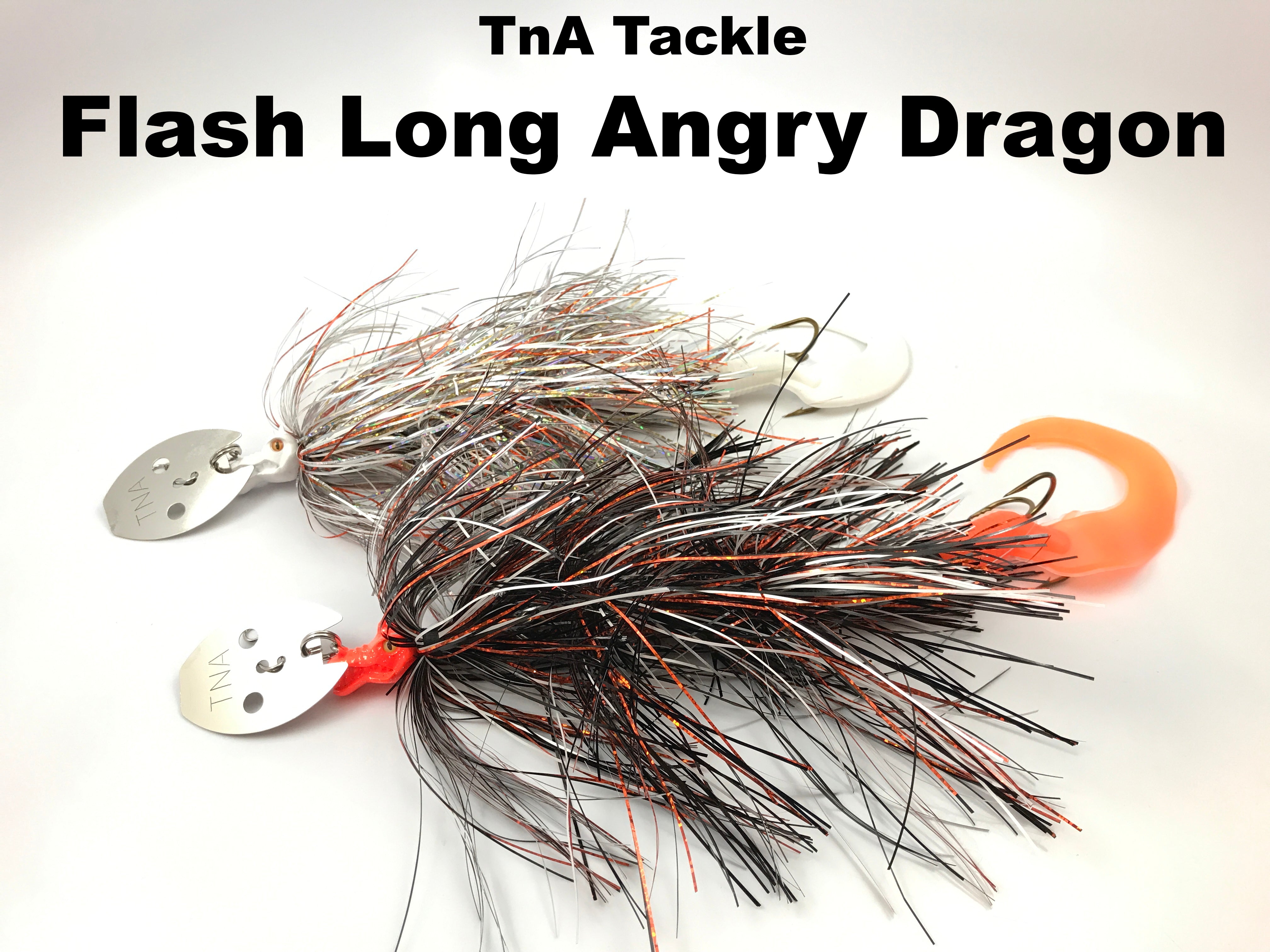 dragon fishing lure TnA Tackle Flash LONG Angry Dragon