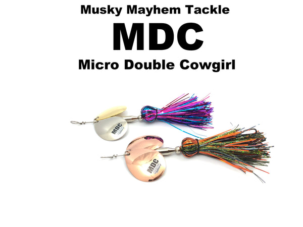 Musky Mayhem Tackle - MDC Micro Double Cowgirl