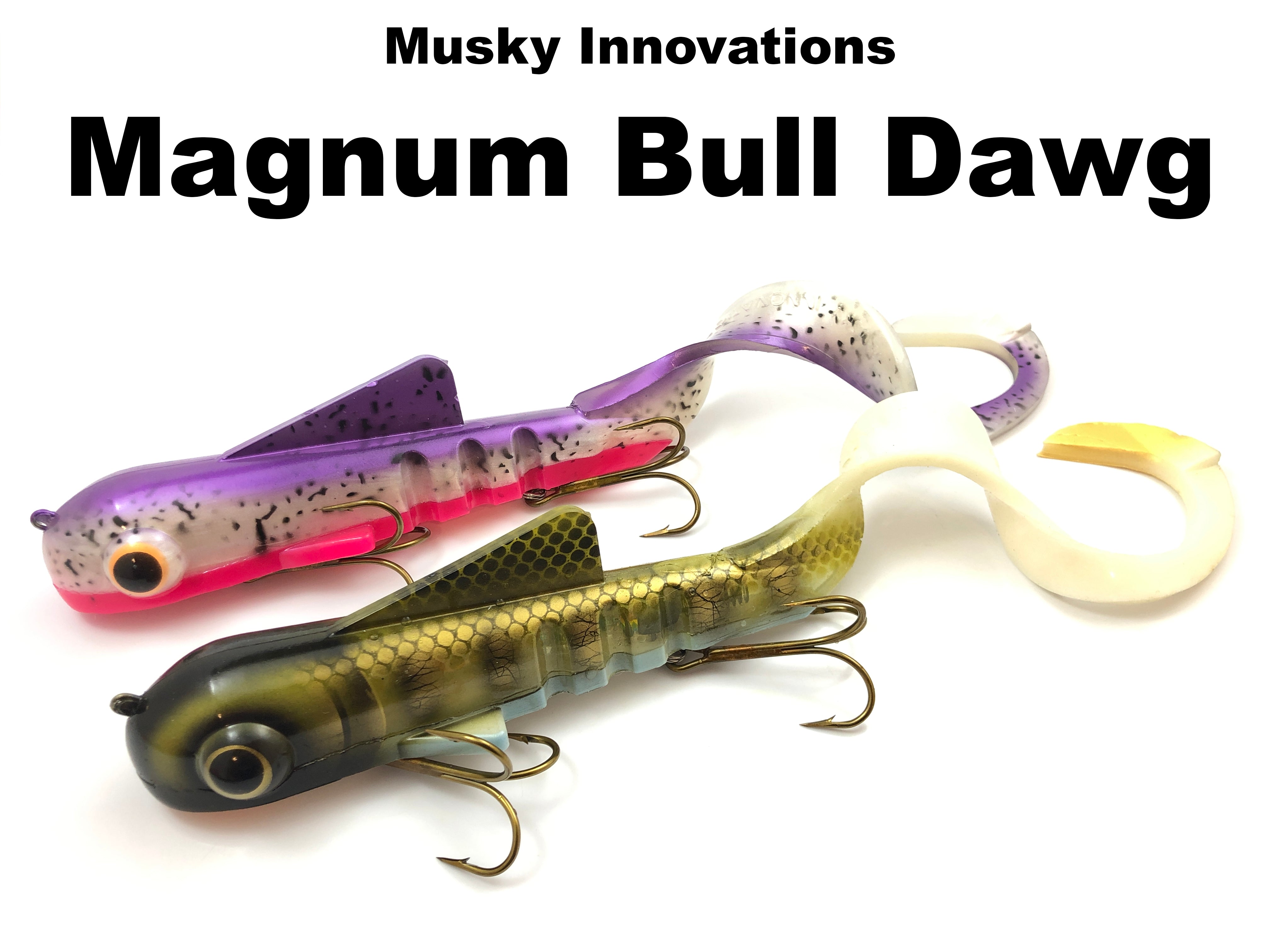 bull dawg fish lure Musky Innovations Magnum Bull Dawg – Team Rhino Outdoors LLC