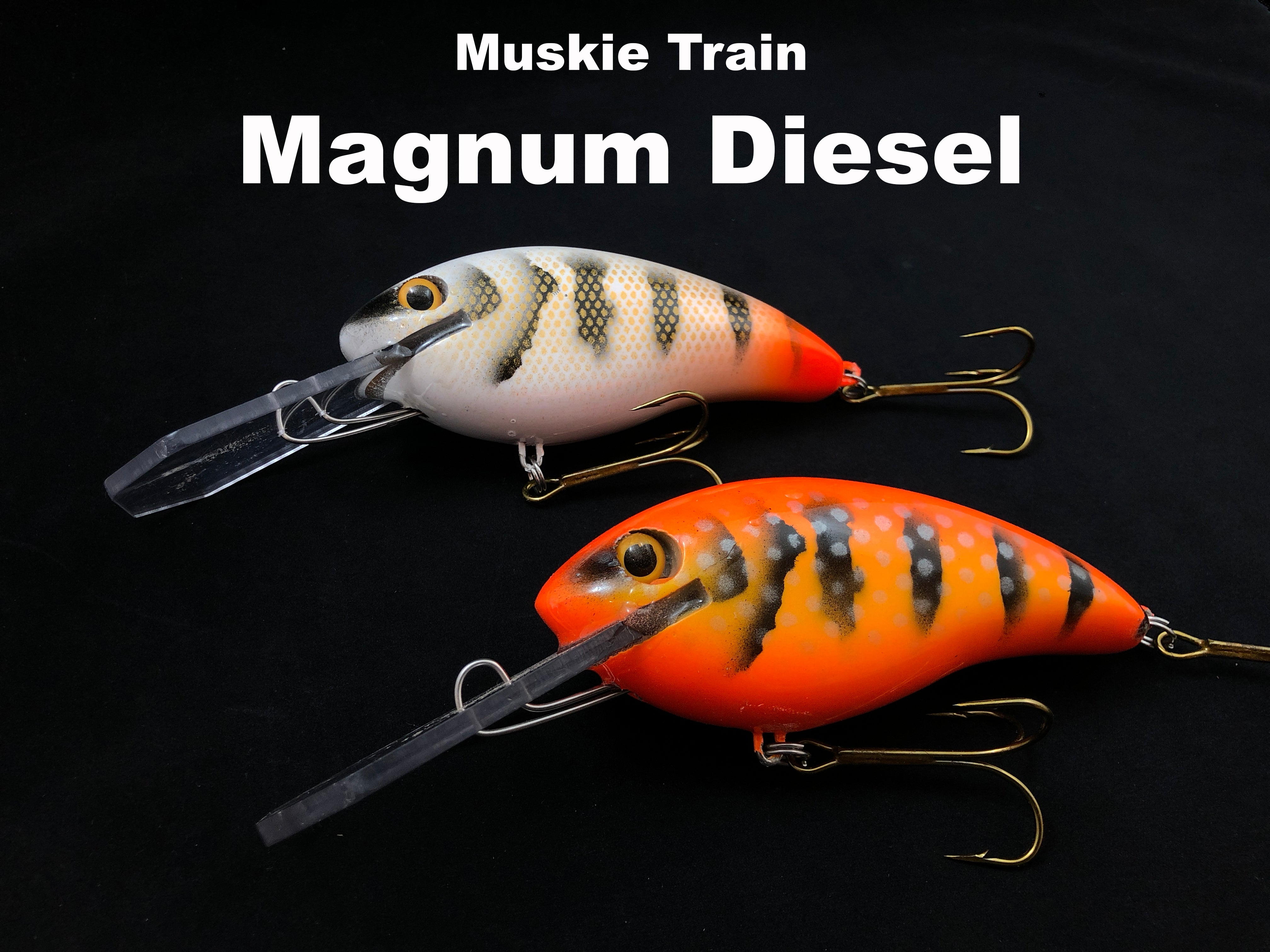 Muskie Train MAGNUM Diesel – Team Rhino Outdoors LLC