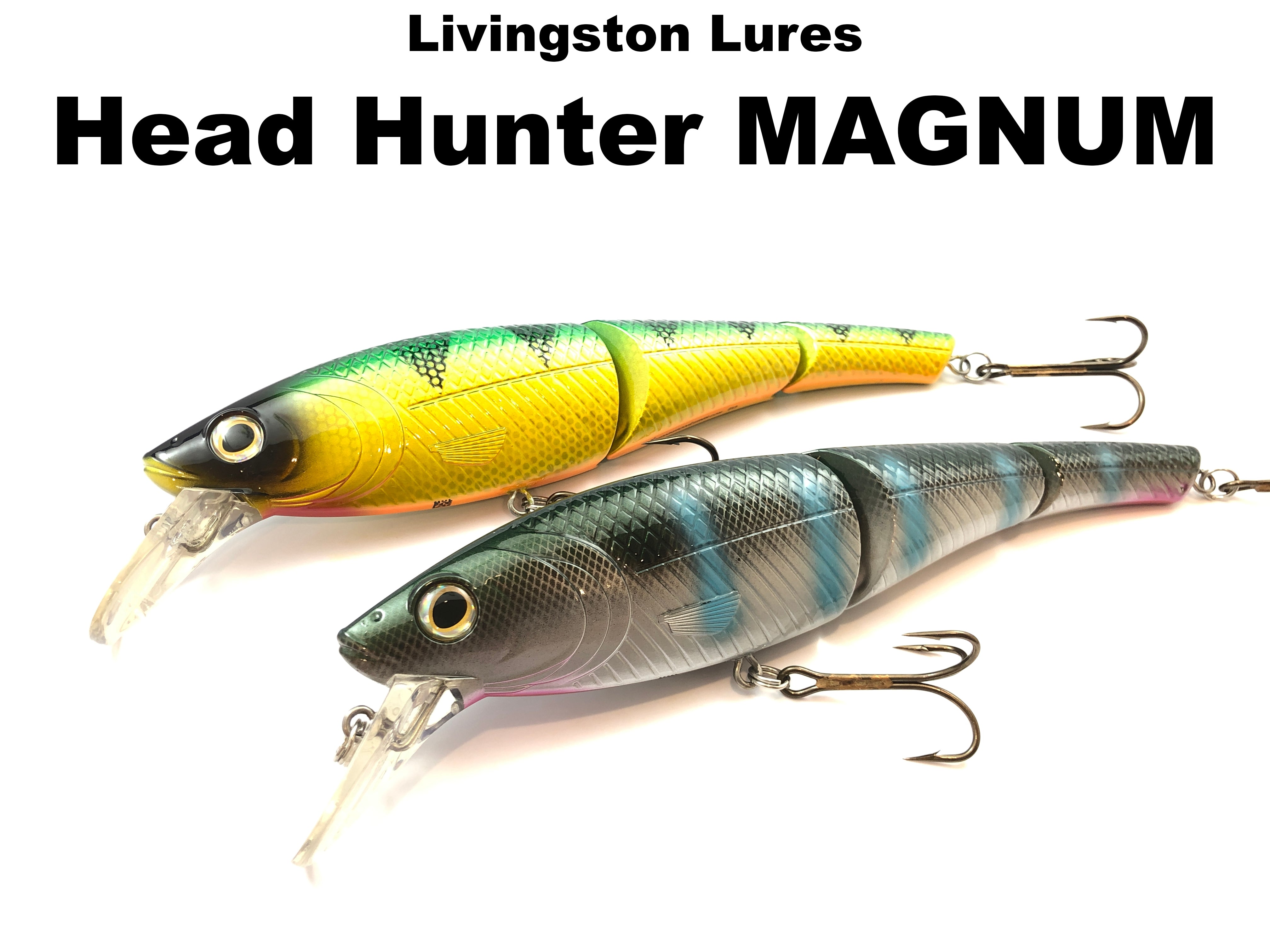 fish head hunter lure Livingston Lures Head Hunter MAGNUM – Team Rhino Outdoors LLC