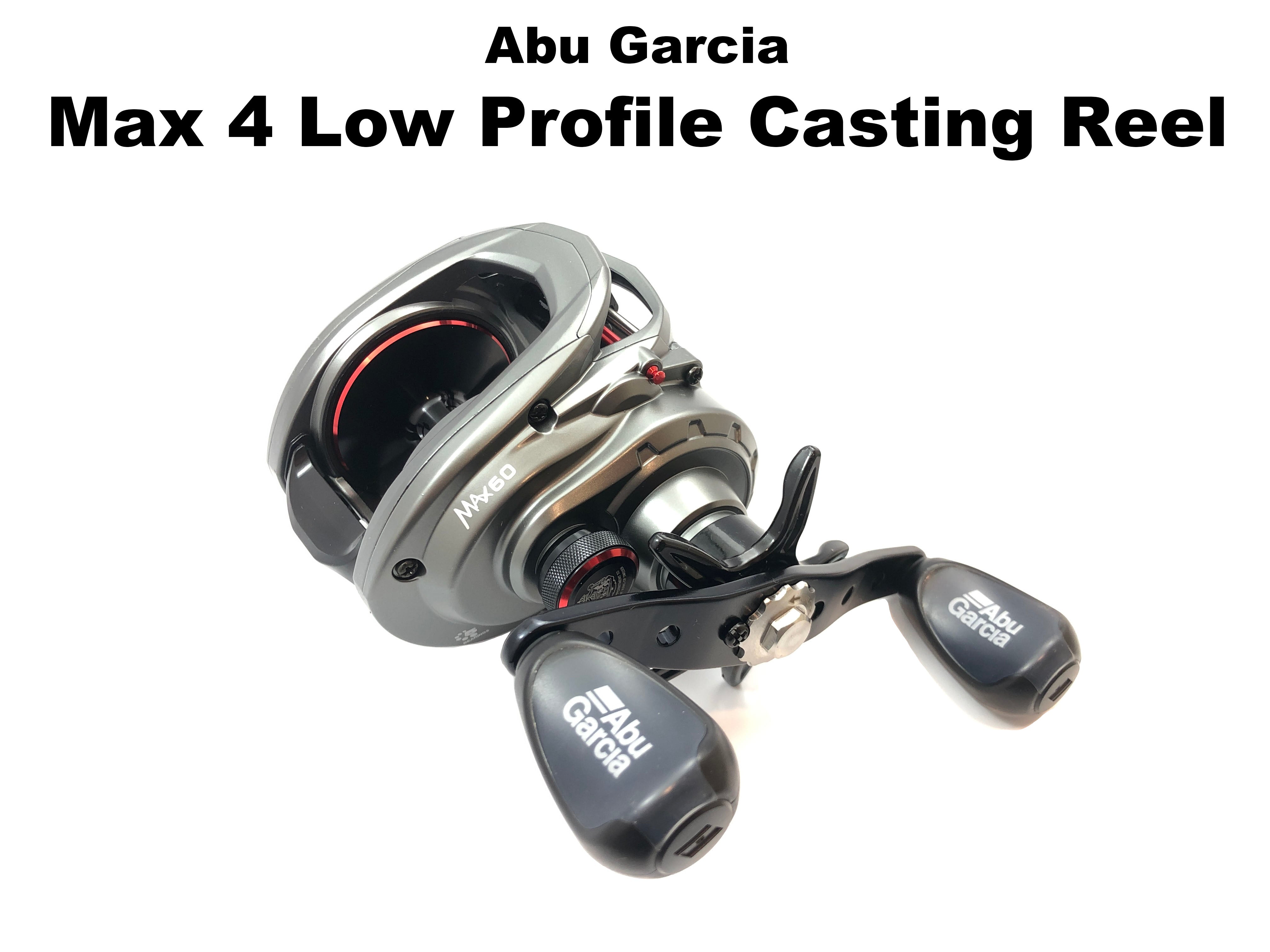 Abu Garcia - Max 4 Low Profile Casting Reel – Team Rhino Outdoors LLC