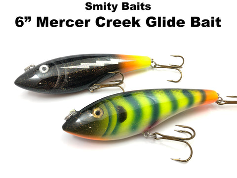 Smity Baits 6" Mercer Creek Glide Bait
