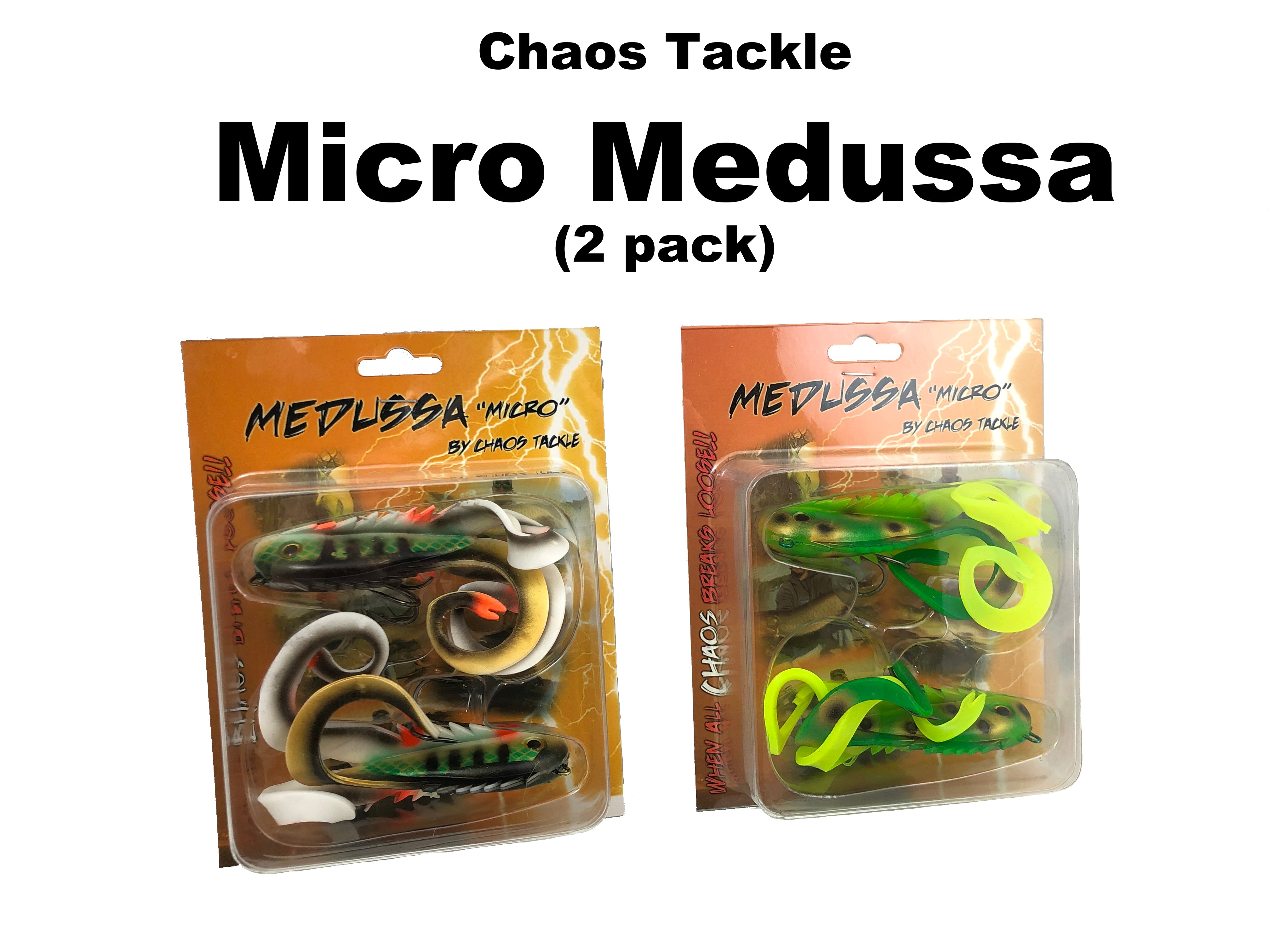 Chaos Tackle Micro Medussa (2 pack) – Team Rhino Outdoors LLC
