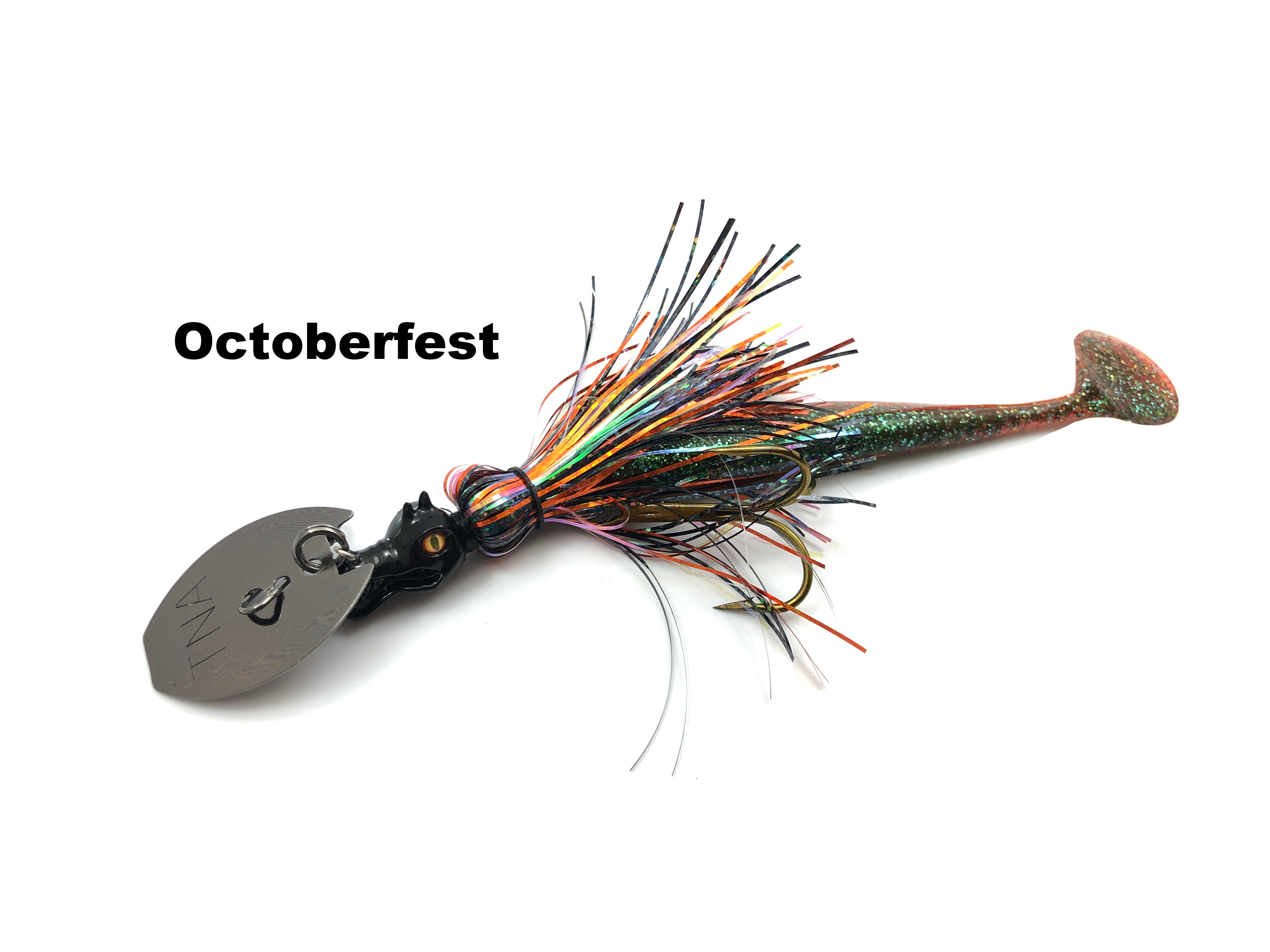 dragon shaped fishing lure TnA Tackle MICRO Waggin' Dragon